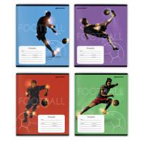 School Тетрадь "Футбольная тема", А5, 12 листов, линия