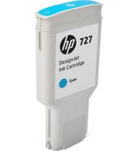 HP Картридж Hewlett Packard (HP) "727 Cyan Design Jet Ink Cartridge F9J76A", голубой