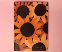 Подписные издания Тетрадь "Sunflower", А6, 24 листа, нелинованная