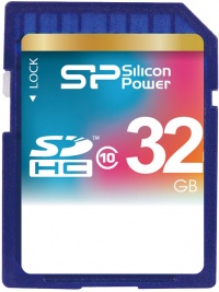 Silicon Power SDHC 32Гб class 10