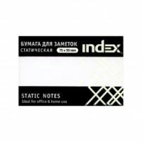 Index Бумага для заметок статическая, маркерная, 75x50 мм, белая, 100 листов