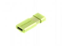 Verbatim Флешка USB 16Gb Store &#039;n&#039; Go PinStripe 49070 USB2.0 зеленый