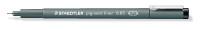 Staedtler Ручка капиллярная "Pigment Liner 308", 0,05 мм, черная