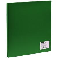 OfficeSpace Папка на 4-х кольцах, 40 мм, 500 мкм, зеленая
