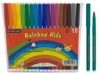 Centropen Фломастеры "Rainbow Kids", 18 цветов