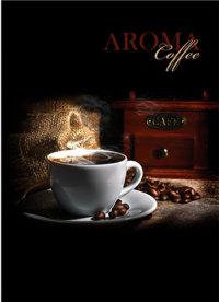 BG (Би Джи) Тетрадь для записей "Aroma coffee-1", клетка, 80 листов, А4