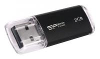 Silicon Power 8gb ultima ii-i series sp008gbuf2m01v1k usb2.0 черный