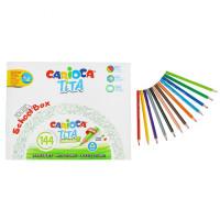 Carioca Набор цветных пластиковых карандашей "Tita", 144 штуки (12 цветов)