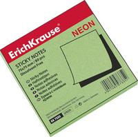 ErichKrause Бумага с клеевым краем 75х75 мм, неон зеленая