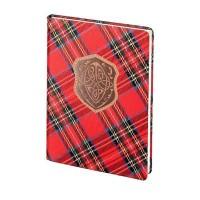 InFolio Ежедневник недатированный "Scotland", А6, 96 листов, красный