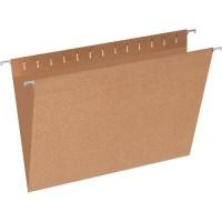 Комус Подвесная папка "Foolscap", до 80 листов, коричневая (10 штук)