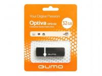QUMO Флешка USB 32Gb Optiva 02 USB2.0 черный QM32GUD-OP2