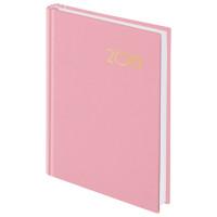 BRAUBERG Ежедневник датированный на 2019 год "Select", А5, 168 листов, розовый