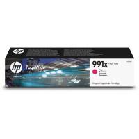 HP Картридж оригинальный Hewlett Packard (HP) "991X High Yield Magenta Original PageWide Cartridge M0J94AE", пурпурный