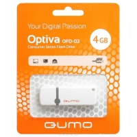 QUMO Usb2.0  4gb optiva 02 white