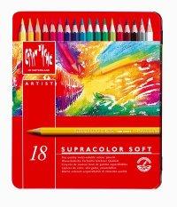 Caran d'Ache Карандаши цветные "Supracolor. Акварель", 18 цветов