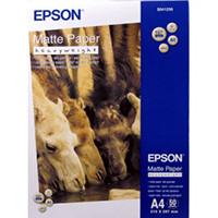 Epson Фотобумага EPSON, матовая, 167 г/м2, A4, 50 листов