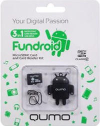 QUMO MicroSDHC Class 10 Fundroid 32Gb Black