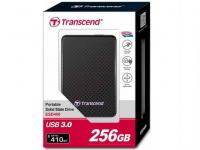 Transcend Внешний жесткий диск 1.8&quot; USB3.0 SSD 256Gb TS256GESD400K черный