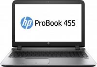 HP Ноутбук Probook 455 15.6&quot; 1366x768 матовый A10-8700P 1.8GHz 4Gb 500Gb Radeon R6 DVD-RW Bluetooth Wi-Fi Win7Pro Win10Pro черный P4P65EA