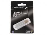Silicon Power Флешка USB 8Gb Ultima II SP008GBUF2M01V1S серебристый