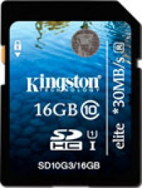 Kingston SDHC 16 Gb Class 10 (SD 10 G3/16 GB)