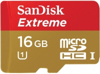 Sandisk Mobile Extreme microSDHC 10 CLASS 16Gb+Adapter