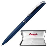 Pentel Ручка гелевая "EnerGel", черная, синий корпус
