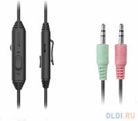 A4 Tech Наушники с микрофоном A4Tech Fstyler FH100 черный 2м накладные оголовье (FH100)