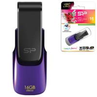 Silicon Power Флэш-диск, 16GB, USB 3.0, скорость чтения/записи - 38/11 Мб/сек, фиолетовый