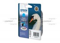 Epson T0812 картридж голубой