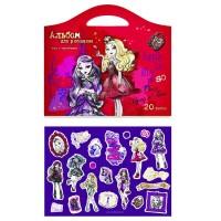 Ever After High Альбом для рисования с наклейками "Mattel" (A4, 20 листов)