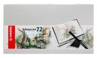 STABILO Набор цветных карандашей "Schwan Art", 72 цвета