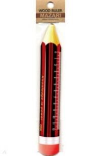 MAZARI Линейка деревянная "Pencil", 12 см