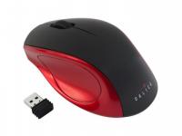 Oklick Мышь  412SW Nano черный/красный USB