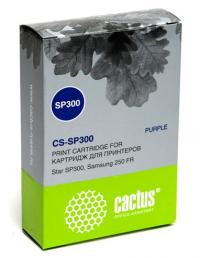 Cactus Картридж ленточный CS-SP300 фиолетовый для Samsung Star SP300/250 FR