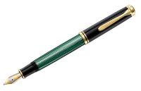 Pelican Ручка перьевая Pelikan Souveraen M 600 (980029), черный/зеленый