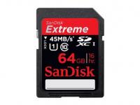 Sandisk Карта памяти SDXC 64Gb Class 10 Extreme SDSDXN-064G-G46 60Mb/s