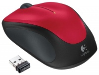 Logitech M235 Wireless Red-Black