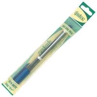 Index Ручка гелевая &quot;Reed &quot;, пластиковый тонированный корпус, 0,5 мм, синяя