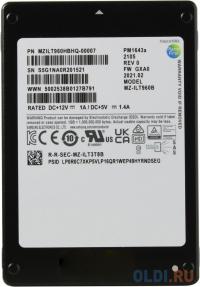 Samsung SSD накопитель PM1643a 960 Gb SAS MZILT960HBHQ-00007