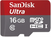 Sandisk Android microSD C10 16Gb + adapter