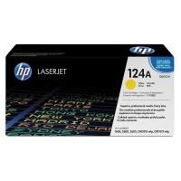 HP Картридж лазерный "124A Q6002A", желтый