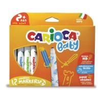 Carioca Фломастеры "Baby Marker", 12 цветов