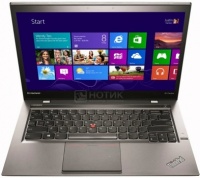 Lenovo Ультрабук  ThinkPad X1 Carbon 2 (14.0 LED/ Core i7 4550U 1500MHz/ 8192Mb/ SSD 512Gb/ Intel HD Graphics 5000 64Mb) MS Windows 7 Professional (64-bit) [20A7004GRT]