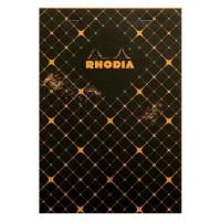 Rhodia Блокнот "Heritage Quadrille", чёрный, А5, клетка, 70 л