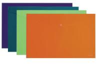 ErichKrause Комплект папок-конвертов на кнопке "Envelope", A4, 180 мкм, непрозрачная (24 штуки в комплекте) (количество товаров в комплекте: 24)