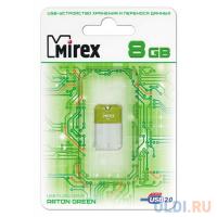 Mirex Флешка 8Gb 8GB Arton, USB 2.0, Зеленый USB 2.0 зеленый 13600-FMUAGR08