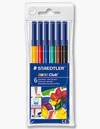 Staedtler Набор фломастеров "Noris Club", 6 цветов