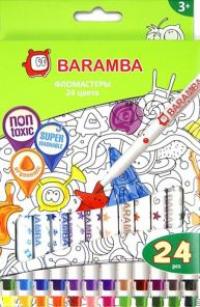 Jovi Фломастеры "Baramba", 24 цвета